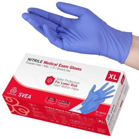 EVERCARE SVEA Nitril handschoenen - Poedervrij - XL - 150 stuks