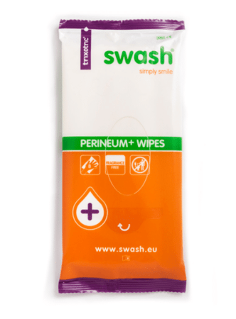 Swash  perineum+ wipes - 4 en 1 - sans parfum - 8u.