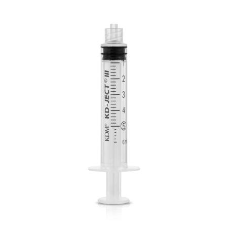 KD-JECT III seringue 3 pièces 5ml LUER LOCK - 100 pièces