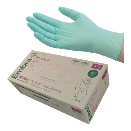 EMBRA Nitril handschoenen - Poedervrij - XS - 200 stuks