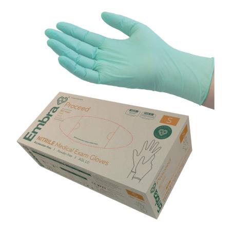 EMBRA Nitril handschoenen - Poedervrij - Small - 200 stuks