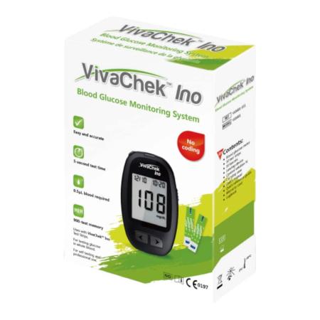 VivaChek Ino Startpakket (incl. 10 strips, prikpen en 10 lancetten)