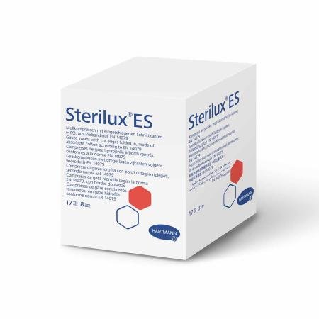 Sterilux steriele gaaskompressen - 7,5 x 7,5cm (25 x 2 stuks per doosje)