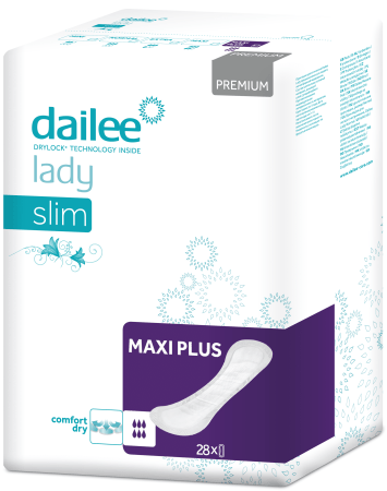 DAILEE Lady Premium Slim - Maxi Plus - 28 pièces