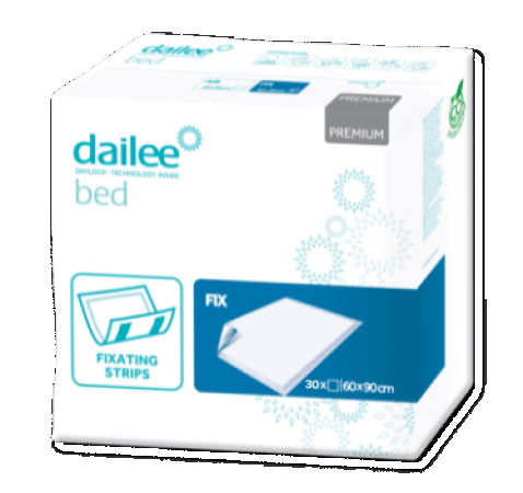 DAILEE Bed Premium Fix - Onderlegger 60 x 90cm - 25 stuks