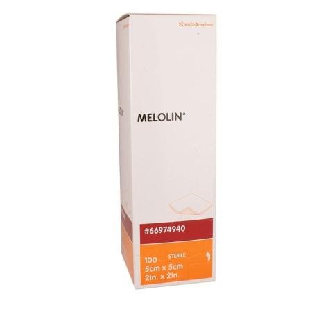 Melolin absorberend kompres - Steriel - 5 x 5cm - 100 stuks