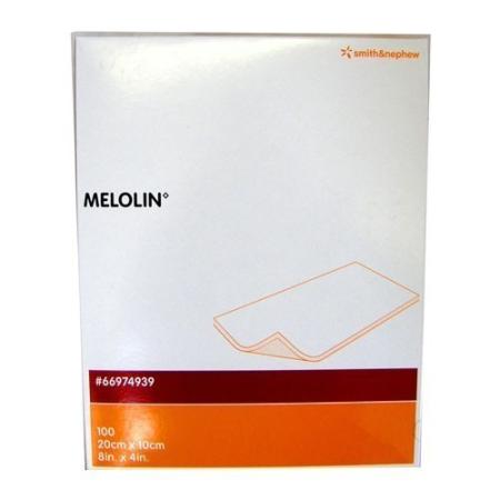 Melolin ST abs.komp 10 x 20cm - 100 st