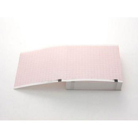 ECG-papier zigzag 90 x 90mm (voor o.a. Schiller AT1) (290 pag) - per stuk