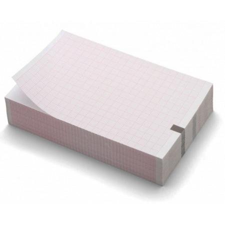 ECG-papier zigzag 114 x 70mm (voor o.a. Welch Allyn CP50) (250 pag) - per stuk