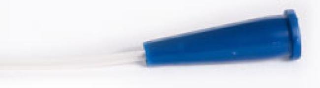 Vrouwelijke katheter CH08 - 18cm - Blauw - per stuk