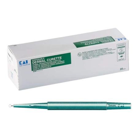 KAI Huidcurette - Steriel - 3mm diameter - per stuk