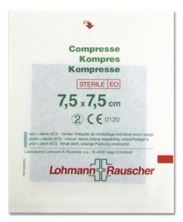 STELLALINE 3 absorberende kompressen - Steriel - 7,5 x 7,5cm - 100 stuks