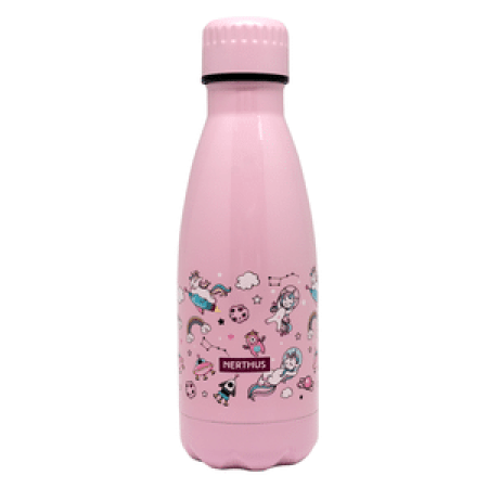 Gourde vacuum - Licorne - 350ml (chaud et froid)