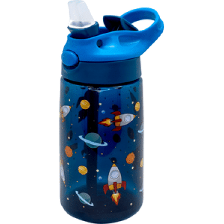 Drinkfles tritan kinderen - Space - 450ml