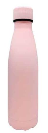 Drinkfles vacuum - Babyroze - 500ml (warm en koud)