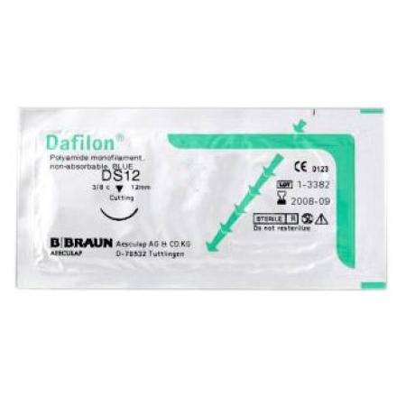 Dafilon Blue 3/0 DS 24mm 45 cm - per stuk