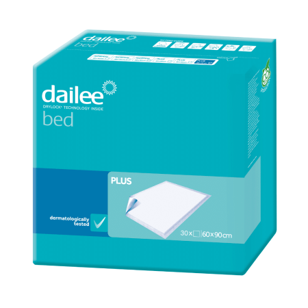 DAILEE Bed Plus - Onderlegger - 60 x 90cm - 30 stuks