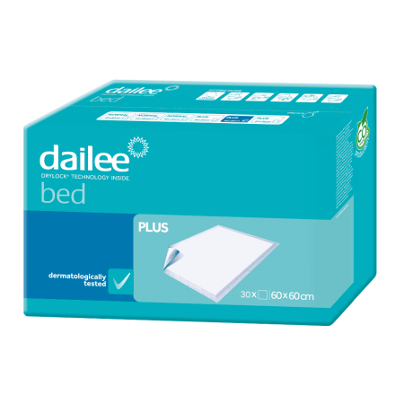 DAILEE Bed Plus - Onderlegger - 60 x 60cm - 30 stuks