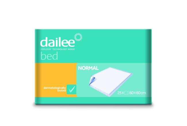 DAILEE Bed Normal - Onderlegger - 60 x 60cm - 30 stuks