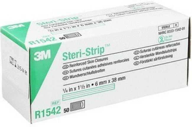 Steri-Strip Wondsluiting - 6 x 38mm - per vel van 6 strips