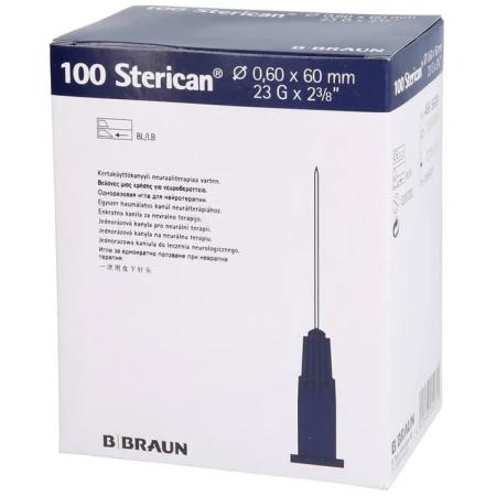 Sterican hypodermische naald 23G x 60mm voor neurotherapie (blauw) - 100 stuks
