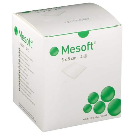 Mesoft kompres - NS - Non Woven - 5 x 5cm - 300 stuks