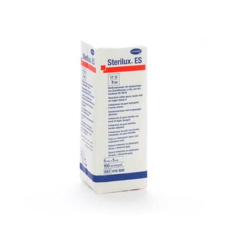 STERILUX gaaskompressen - Niet Steriel - 8 laags - 10 x 10cm - 100 stuks