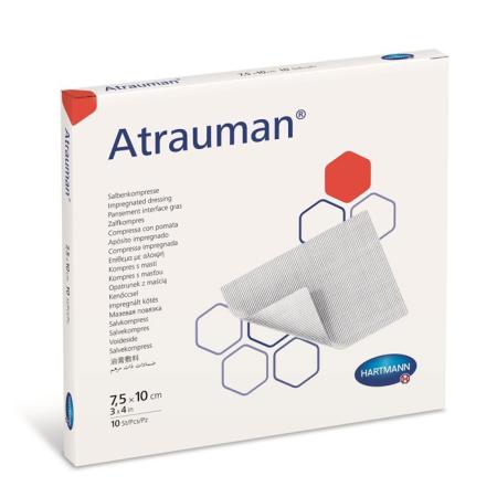Atrauman zalfkompres steriel - 5cm x 5 cm - 10 stuks