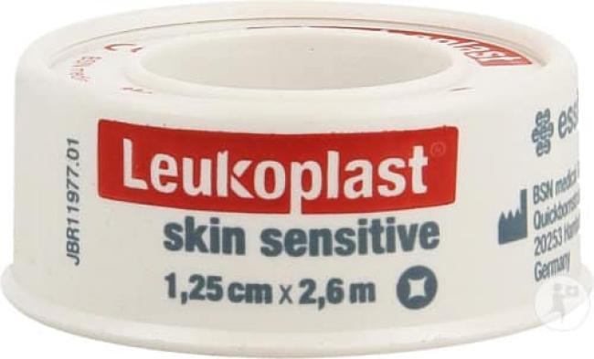 Leukoplast SKIN SENSITIVE 1,25cm x 2,6m - 1 Rol