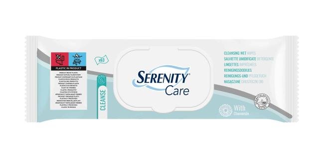 Serenity Care Vochtige doekjes - 20 x 30cm - 63 stuks