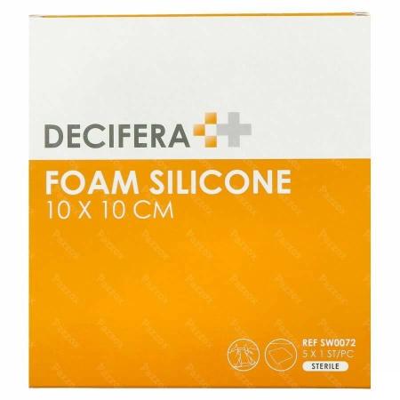 Decifera Foam Silicone 10x10cm - 5 pièces