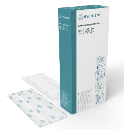 EVERCARE Eilandpleister non-woven - Steriel - 10 x 25cm - 30 stuks