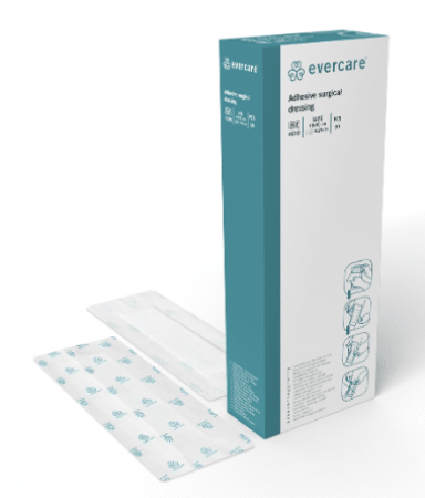 EVERCARE Eilandpleister non-woven - Steriel - 10 x 30cm - 30 stuks