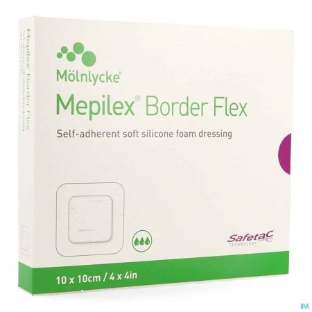Mepilex Border Flex 10 x 10 cm - 5 stuks