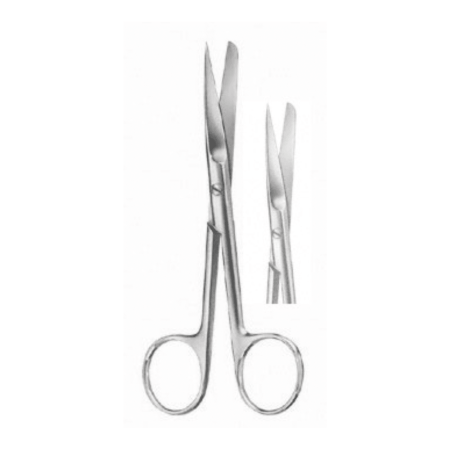 Chirurgische schaar punt/stomp - Recht - 14cm - Premium Label