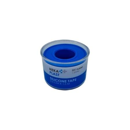 HEKA Plast Siliconen tape op rol - 2,5cm x 1,5m - per stuk
