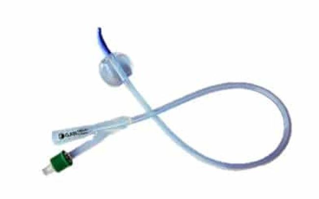 CURAS Tiemann-katheter - 100% silicone - CH14 - 10ml - 2-wegs - 40cm - per stuk