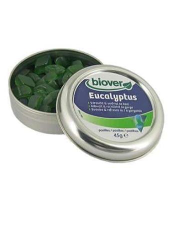 Biover Eucalyptus-pastilles - 45g