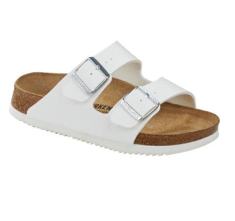 BIRKENSTOCK Chaussure de confort professionnelle Arizona SL BF - Blanc - Taille 37