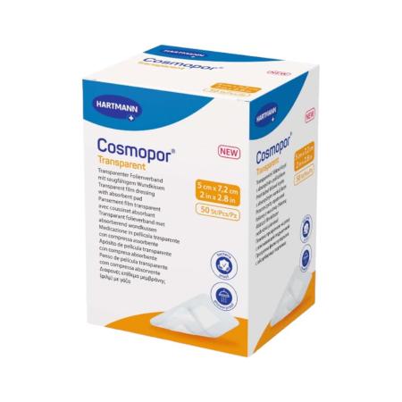 Cosmopor Transparant - 5 x 7,2cm - 50 stuks