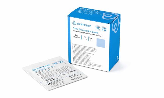 EVERCARE Foam Dressing - 5 x 5cm - Steriel - 10 stuks