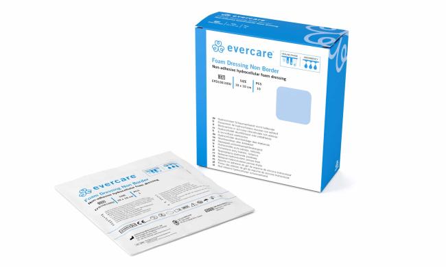 EVERCARE Foam Dressing - 10 x 10cm - Steriel - 10 stuks