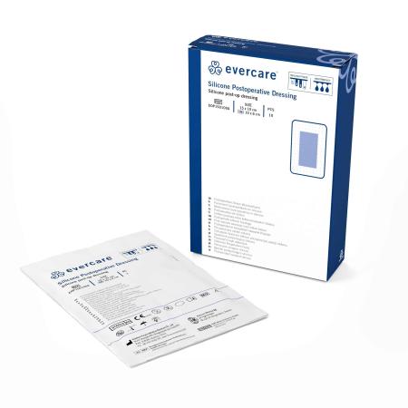 EVERCARE Silicone Postoperative Dressing - 15 x 10cm - Steriel - 10 stuks