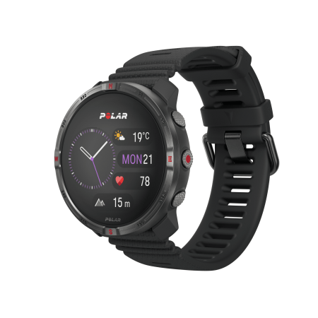 Polar Grit X2 - Zwart - S-L