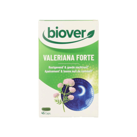 Biover voedingssupplement voor extra rust - Valeriana Forte - 45 capsules