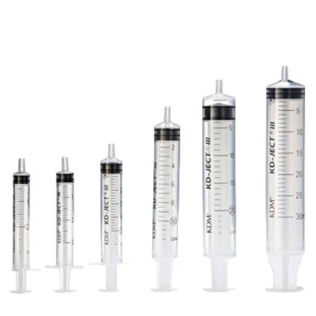 Seringue KD-JECT III 1ml - 3-parties - Luer-centrique - 100 pièces