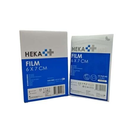 HEKA Film Transparante wondfolie - Steriel - 6 x 7cm - 10 stuks