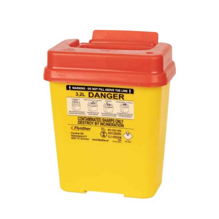 Naaldcontainer 3,2 liter - per stuk