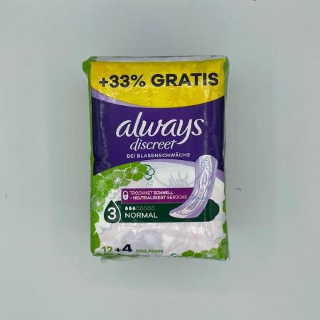 ALWAYS Discreet - Normal - 16 stuks