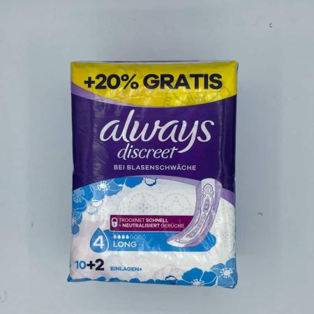ALWAYS Discreet - Long - 12 stuks